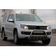 Кенгурятник WT002 (нерж) для Volkswagen Amarok 2010-2022 гг