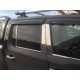 Окантовка окон (4 полоски, нерж) Carmos - Турецкая сталь для Volkswagen Amarok 2010-2022 гг