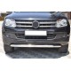 Передняя защита ST008 (нерж) для Volkswagen Amarok 2010-2022 гг