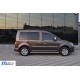 Бічні труби BB001 (2 шт., нерж) d60, Maxi база для Volkswagen Caddy 2004-2010 рр