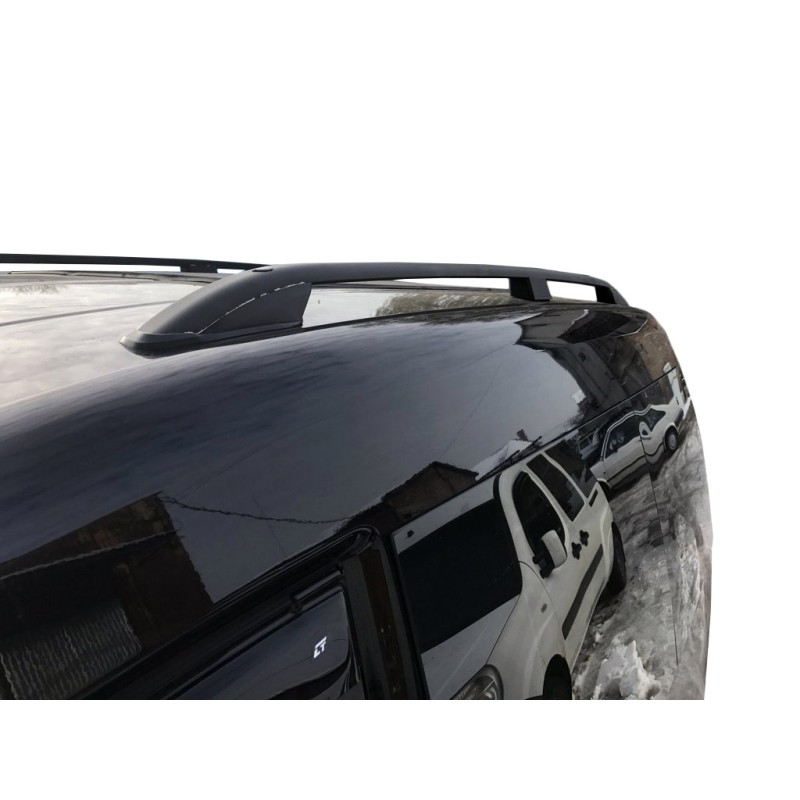 Рейлінги Skyport BLACK Максі база для Volkswagen Caddy 2020- рр