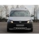 Передний ус Shark ST015 (нерж) для Volkswagen Caddy 2010-2015 гг