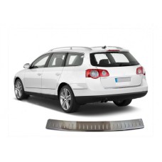 Накладка на задній бампер OmsaLine (тільки на SW) для Volkswagen Passat B6 2006-2012рр