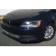 Накладки на решетку бампера 2011-2014 (2 шт, нерж) для Volkswagen Jetta