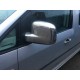 Накладки на зеркала Вариант 1 (2 шт) Хромированный пластик для Volkswagen Caddy 2015-2020 гг