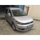 Накладки на зеркала Вариант 1 (2 шт) Хромированный пластик для Volkswagen Caddy 2015-2020 гг
