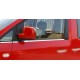 Нижні молдинги стекол (нерж.) Передні і задні, Carmos - Турецька сталь для Volkswagen Caddy 2004-2010 рр