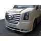 Передний бампер 2 фары (под покраску) для Volkswagen Crafter 2006-2016 гг