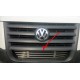 Решетка в бампер (нерж) для Volkswagen Crafter 2006-2016 гг