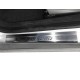 Накладки на пороги Carmos V1 (4 шт, нерж) для Ford Courier 2014-2023 рр