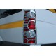 Накладки на стопы (2 шт, пласт) для Volkswagen Crafter 2006-2016 гг