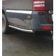 Бічні труби за заднім колесом (2 шт., нерж) ExtraLong, 60мм для Volkswagen Crafter 2006-2016 рр