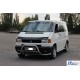 Кенгурятник WT003 Plus-1 (нерж) для Volkswagen T4 Caravelle/Multivan
