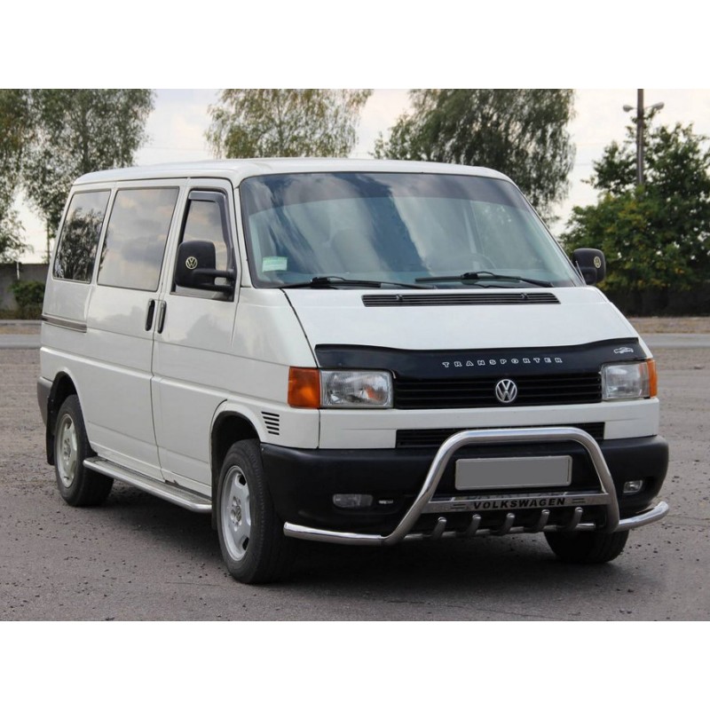 Кенгурятник WT003 Plus-1 (нерж) для Volkswagen T4 Caravelle/Multivan