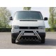 Кенгурятник WT01 (нерж) для Volkswagen T4 Caravelle/Multivan