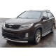 Передній захист ST008 (2013-2015, нерж.) для Kia Sorento XM рр