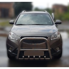 Кенгурятник F1-40 (нерж.) для SsangYong Korando 2010-2019 рр