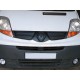 Зимова верхня накладка на решітку 2001-2007, Глянцева для Renault Trafic рр