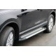 Бокові пороги Line (2 шт., алюміній) для Volkswagen Touareg 2002-2010 рр