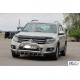 Кенгурятник WT003 (нерж) 51 мм, без напису для Volkswagen Tiguan 2007-2016 рр