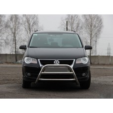 Кенгурятник WT022 (нерж) для Volkswagen Touran 2003-2010 рр