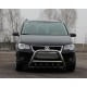 Кенгурятник WT003 (нерж) 60 мм, без надписи для Volkswagen Touran 2010-2015 гг