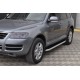 Боковые пороги Fullmond (2 шт, алюм) для Volkswagen Touareg 2002-2010 гг