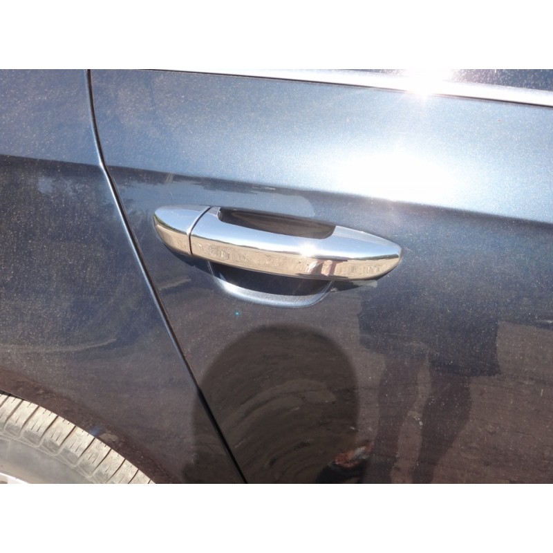 Накладки на ручки (4 шт, нерж) Carmos, Турецька сталь для Volkswagen Passat B6 2006-2012рр