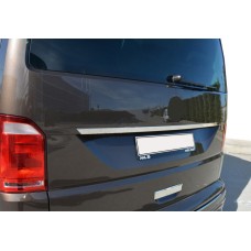 Планка над номером (нерж) Carmos - Турецька сталь для Volkswagen T6
