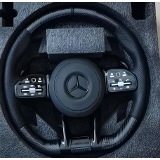 Руль AMG-Style (Карбон -2025 черные кнопки) для Mercedes R-class W251