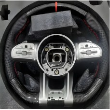 Руль AMG-Style (Карбон -2025 красный) для Mercedes R-class W251
