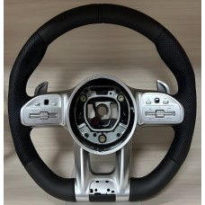 Руль AMG 2018-Style (черный, 4pin) для Mercedes EQB