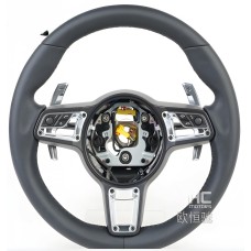 Руль (2006-2010, Черный-2025серый) для Porsche Cayenne